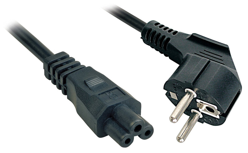 Lindy 2M, Cee 7/7 - IEC 320 C5 Black CEE7/7 C5 Acoplador