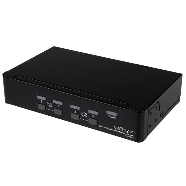 StarTech Conmutador Switch KVM 4 Ports Video Dis