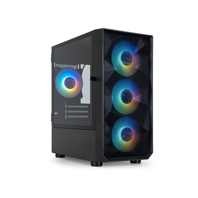 TooQ Seizure Box Minitorre Gaming Micro-atx/Mini-itx - Panel Side Glass Tempered - Size Drive Soportado 3.5, — image 1