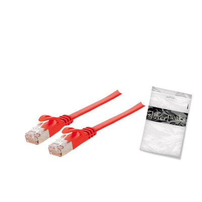 Network Cable Shiverpeaks Basic-s, CAT.7, 1M Red U/FTP (STP) — image 1