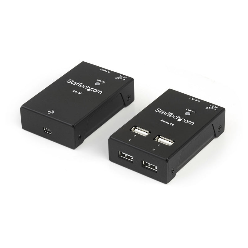 StarTech.com Extensor Alargador USB 2.0 4 Ports Cable CAT.5 Or CAT.6 - Up To 50 Metres - Hub USB 2 Years