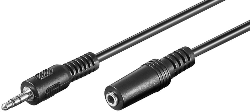 Cable Audio JACK3.5M-JACK3.5H Prolongador 5M