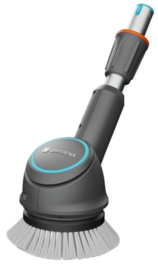Gardena Accesorio Brush Drive , Multilimpiador Wireless Aquabrush, Brush Lavado Grey/Turquesa, Unit Comple