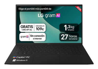 LG Laptop Gram 15Z80T-G.AS55B Ryzen Ai 5 16GB 512GB SSD 15.6' WIN11 — image 1