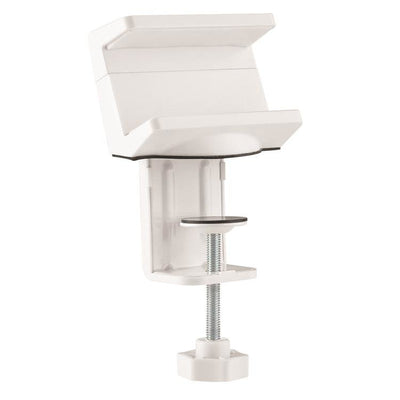 Value Clamp Desk Fr Power Strip Plugs White — image 1