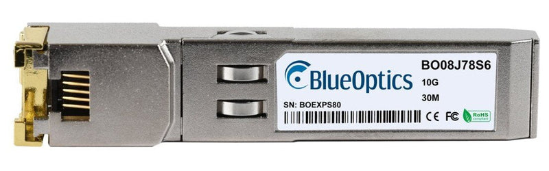 Fortinet Transceiver Module (80M Range) 10GE Copper Sfp + RJ45 CAT.6A -5ÂºC To 85ÂºC For System Sfp +