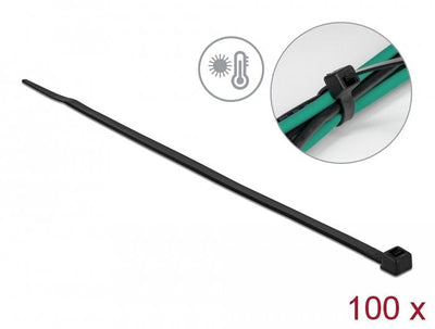 Delock 19557 Presilla Brida Input Paralela Poliamida Black 100 Pieces — image 1