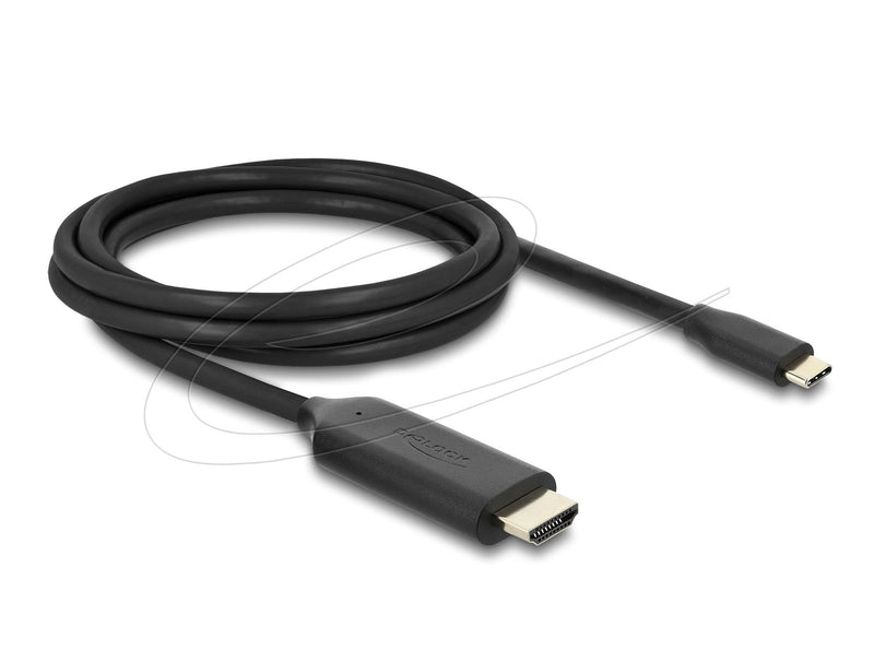 Delock USB Type-c™ a HDMI Cable (dp Alt Mode) 8K 60 HZ With Hdr Función 2M Black