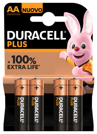 Duracell Batteries Plus Power LR06 Alcalinas Aa 1.5V PACK-4 — image 1