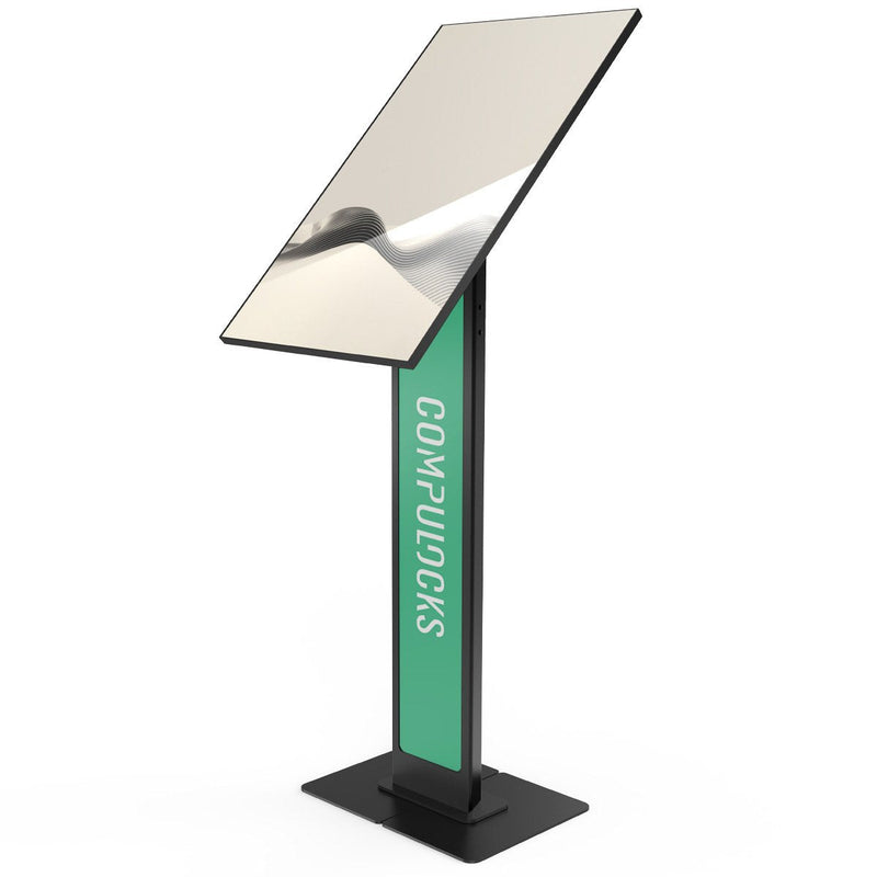 Compulocks Brandme Base Screen LCD Personalizable With Large Motherboard Black Size Screen Up To 32 Floor