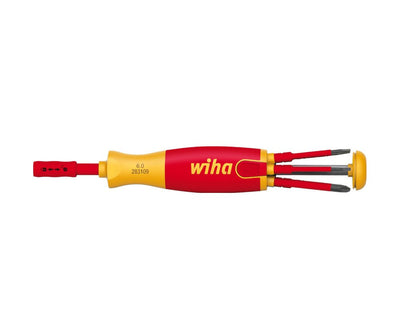 Wiha Screwdriver With Charger Puntas Liftup Electric Red/Yellow 7 Partes) — image 1