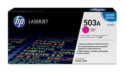 HP Toner 503A Colour Magenta Laserjet Colour 3800 6000 Páginas Q7583A — image 1
