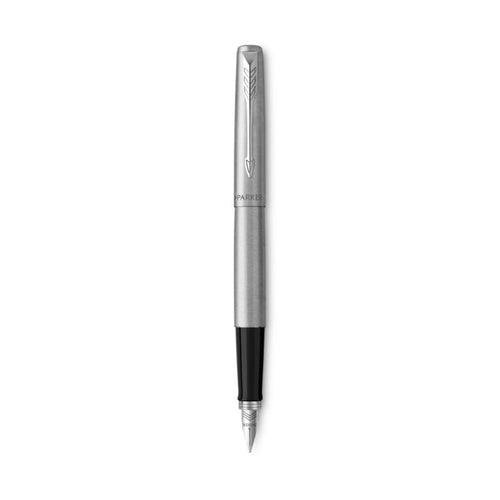 Parker Jotter Pluma Estilográfica Black Steel Inoxidable 1 Pieces — image 1