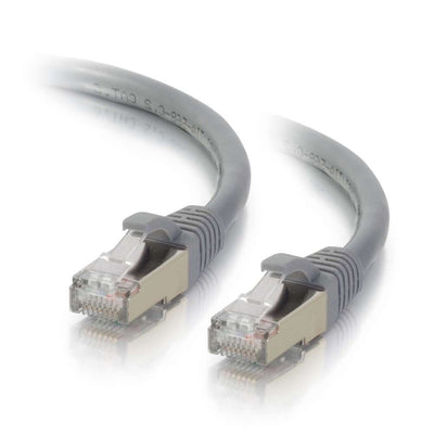 C2G Cable CAT.6A STP 0.5M Network Grey 0,5M — image 1