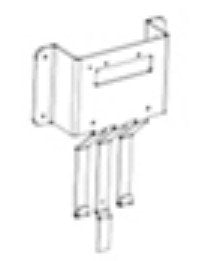 Zebra Front Panel Kit - Impresora-halterungspaneelset