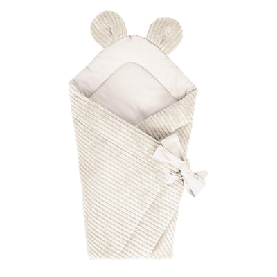 Baby Swaddle Wrap for Sleeping and Cuddling – Ecru