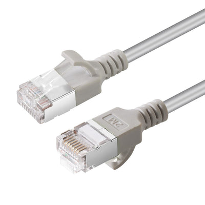 Microconnect V-FTP6A03-SLIM Network Cable Grey 3M CAT.6A U/FTP (STP) — image 1