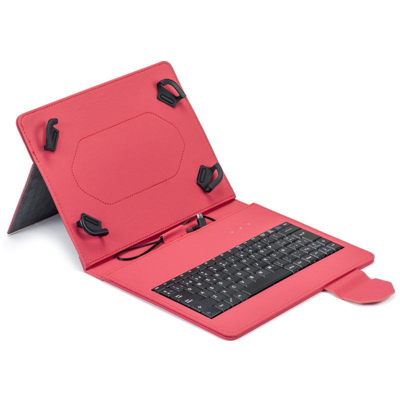 Case Tablet Maillon Urban Keyboard USB 9.7-10.2 Red