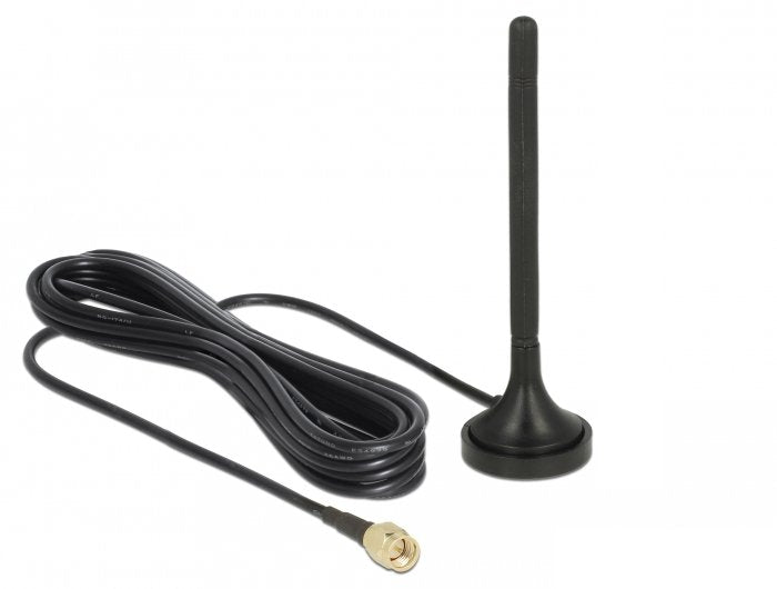 Delock Antenna LTE Sma St. 2DBI Starr Omni. Cable RG-174 3M Outdoor