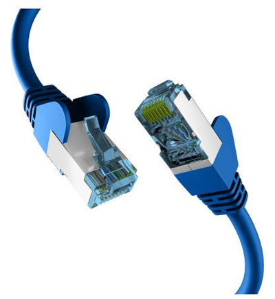 Efb RJ45 Network Cable With CAT.7 Rohcable Blue 3M — image 1