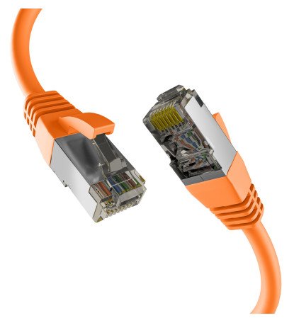 Efb CAT.8.1 Orange 10M RJ45 Network Cable S FTP Pimf