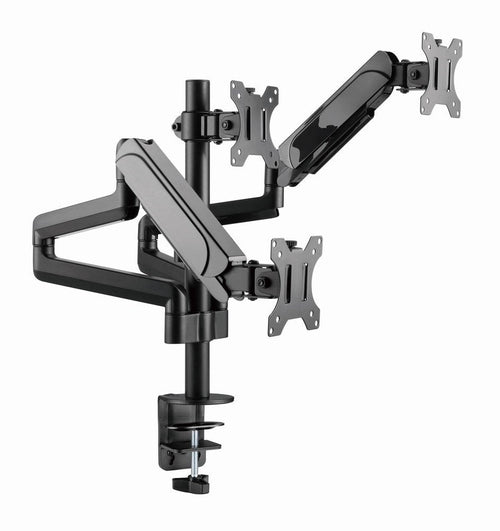 Gembird Desk Mounted Adjustable Mounting Arm For 3 Monitors - Full-motion — image 1