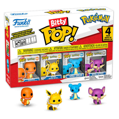 Blister 4 Figuras Bitty Pop Pokemon Charmander — image 1