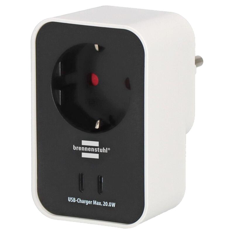 Brennenstuhl Wi-Fi Adapter With 2x USB C Pd 20W