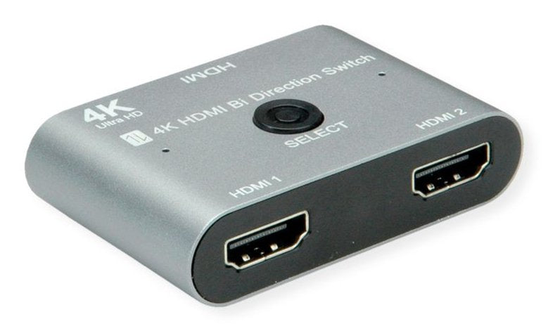 Value 4K HDMI Switch, 2VÍAS, Bidirektional