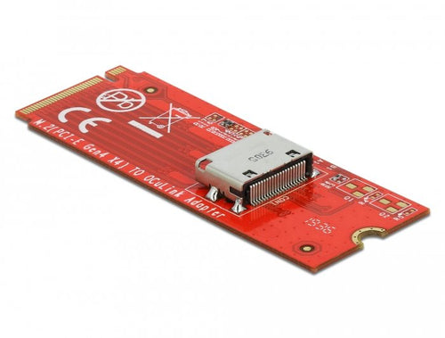 Delock M.2 Key M a 1 X Oculink SFF-8612 Convertidor, Card Interfaz 64106 — image 1