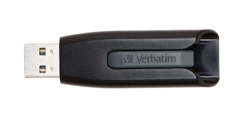 Verbatim USB Flash Drive V3 Store 'n' Go Super Speed 16GB Retractable USB 3.2 Black