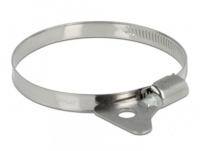 Clamp Hose With Nut Mariposa 60 - 80MM 10 Units Metal