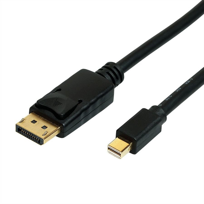 Roline Mini DisplayPort Cable V1.4, Mdp - Dp, St - St, Black 1M