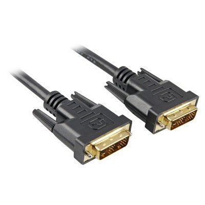 Sharkoon 3M DVI-d To DVI-d (18 + 1) Cable DVI Black — image 1