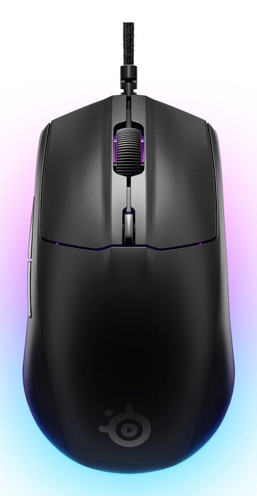 Steelseries Mouse - Rival 3 Gen 2 Black (62515)