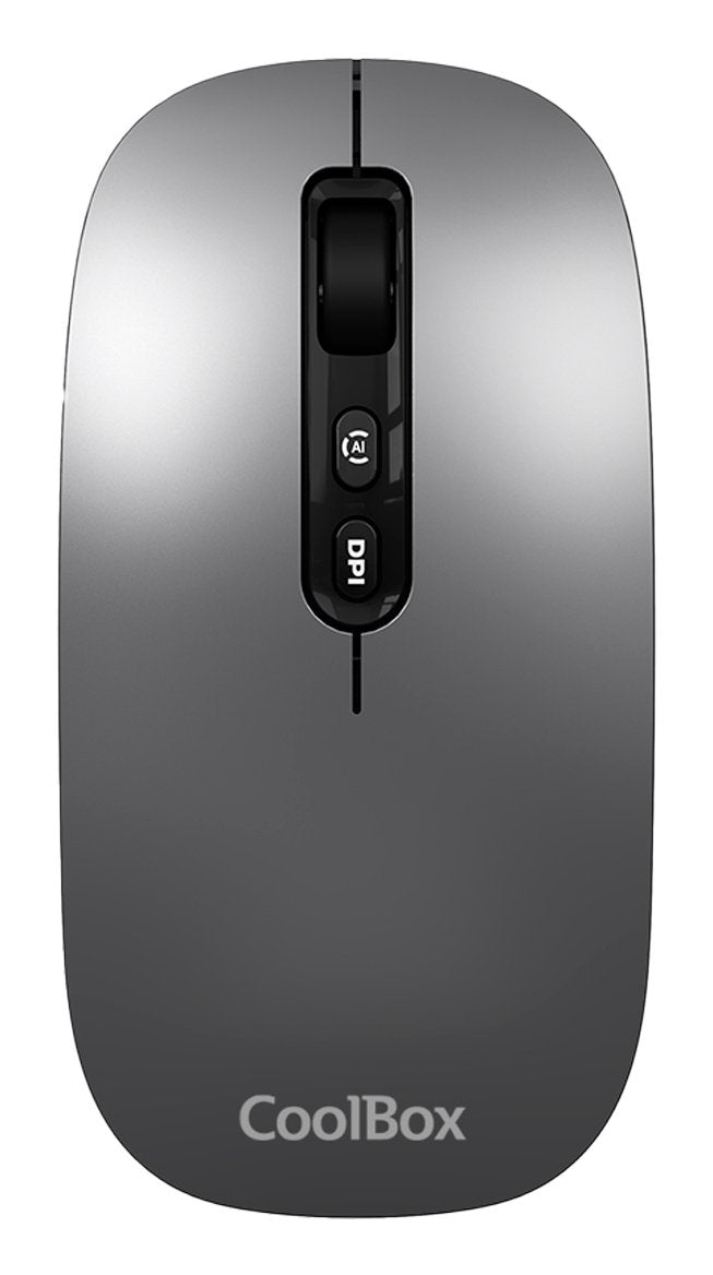 Coolbox Mouse W02-IA Wireless RF + Bt White