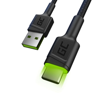 Cable Datos USB 2.0A Type-c 1.2M Greencell Qc 3.0 KABGC06 — image 1