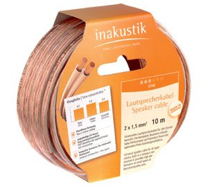 Inakustik 10M Star Speaker Cable Audio Transparent