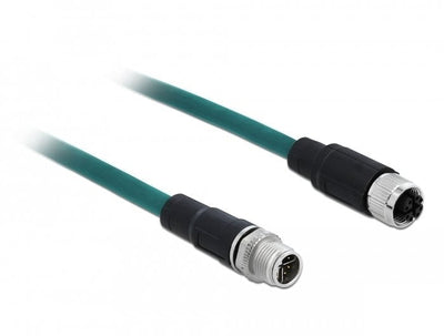 Delock Network Cable M12 8 Pin Tpu 5M — image 1
