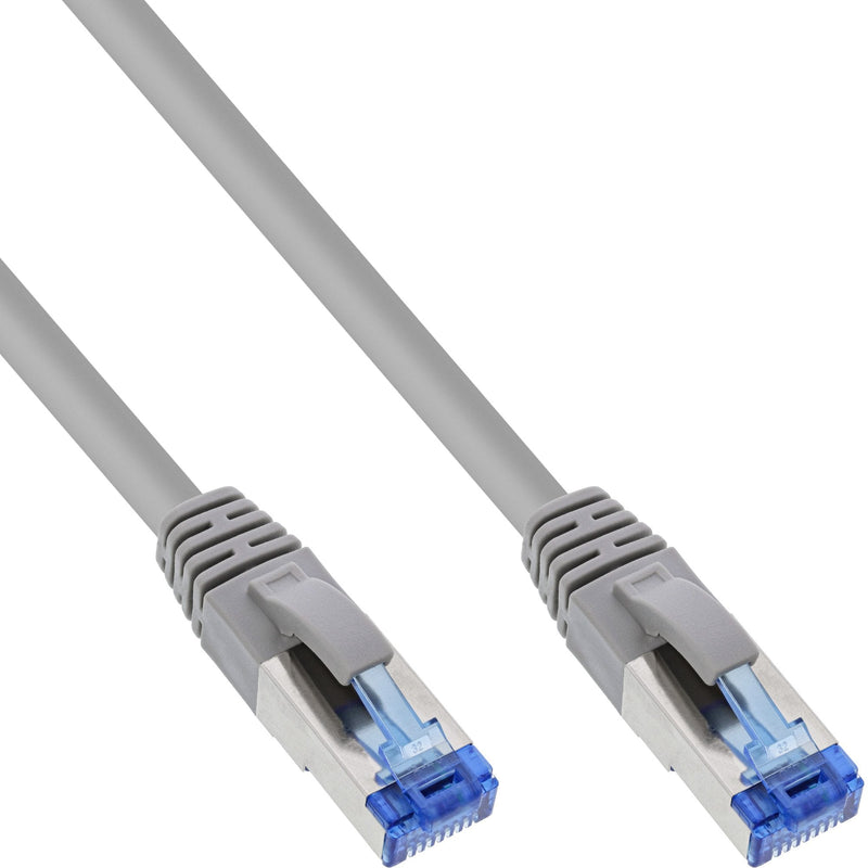 Inline® Network Cable S/FTP Pimf CAT.6A Halogen Free 500MHZ Grey 0.25M