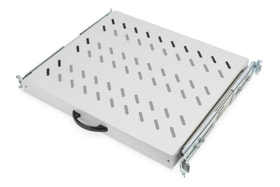 Digitus Tray 1U 30X483X385MM Up To 25KG Grey Extendable — image 1