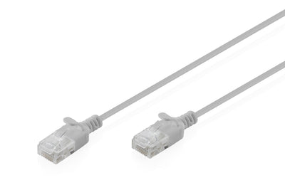 CAT.6 U-UTP Slim Network Cable, 2M, Grey — image 1