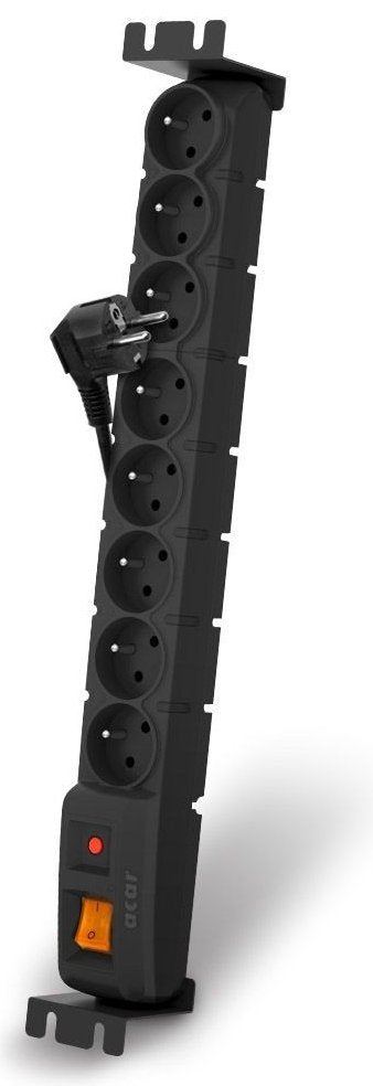 Hsk Data Acar S8 Fa Rack 8 Tomacorrientes Ca 230V Black 3M — image 1