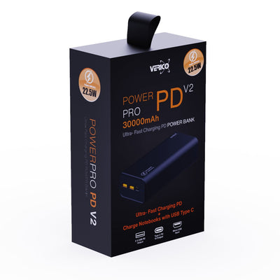 Verico Power Pro Pd Powerbank 30.000MAH Black — image 1