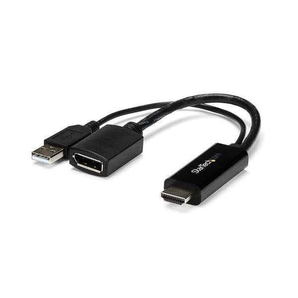 StarTech Converter HDMI a DisplayPort M/H 4K HD2DP