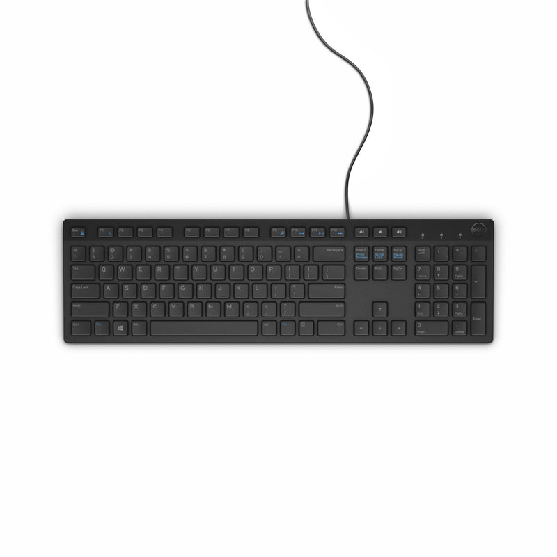 Dell Keyboard USB KB216 Multi Black Ru Russian