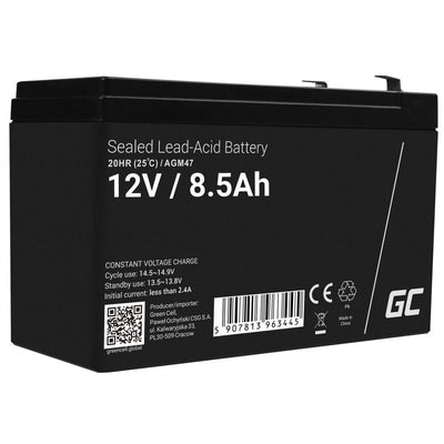 Green Cell Battery Agm Vrla 12V 8.5AH — image 1