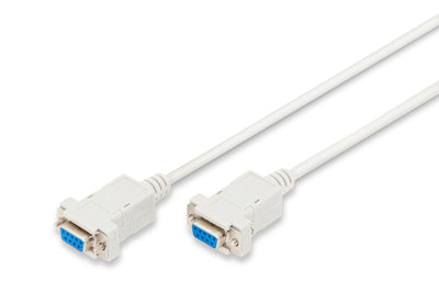 Cable Serie DB9(H)-DB9(H) 1,8M Null-modem — image 1