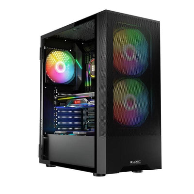Logic PC Case Arya ARGB Minidi USB 3.0 Black — image 1