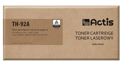 Actis Cartridge Toner TH-92A (reemplazo HP 92A C4092A Canon EP-22 - Standard - 2500 Páginas - Black — image 1